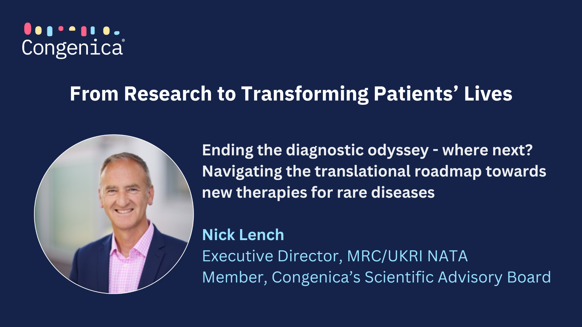 Ending the diagnostic odyssey - where next? Navigating the translational roadmap towards new therapies for rare diseases 